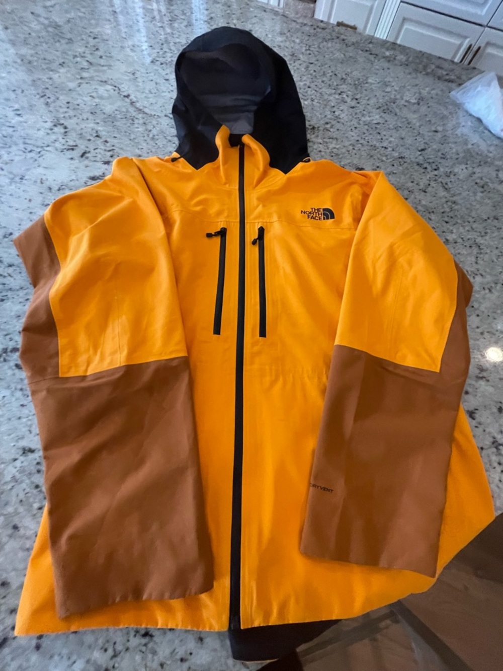 NORTH FACE CEPTOR PERFORMANCE JACKET 3 LAYERS $499 MENS XXL ARM VENTS EXCELLENT
